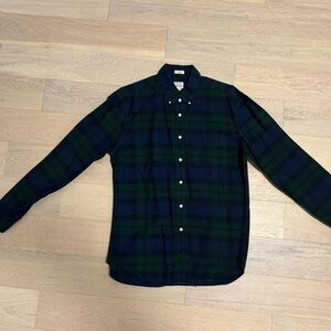 J Crew Men’s dress shirt flannel Large